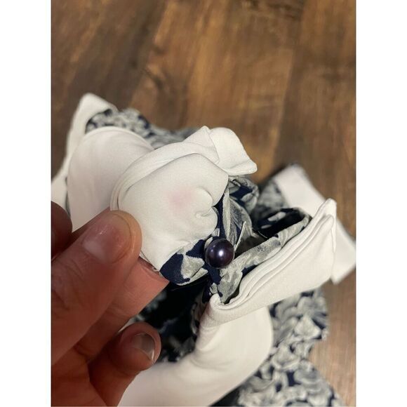 Liz Roberts Petite Vintage Lapels Cottagecore Prairie Dress - Picture 10 of 12